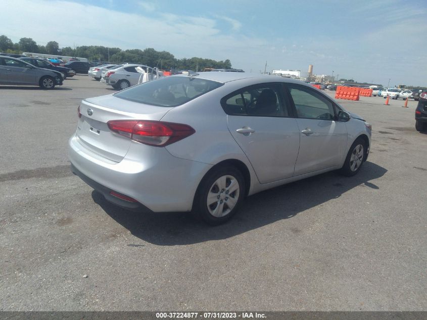 2017 KIA FORTE LX - 3KPFK4A73HE026554