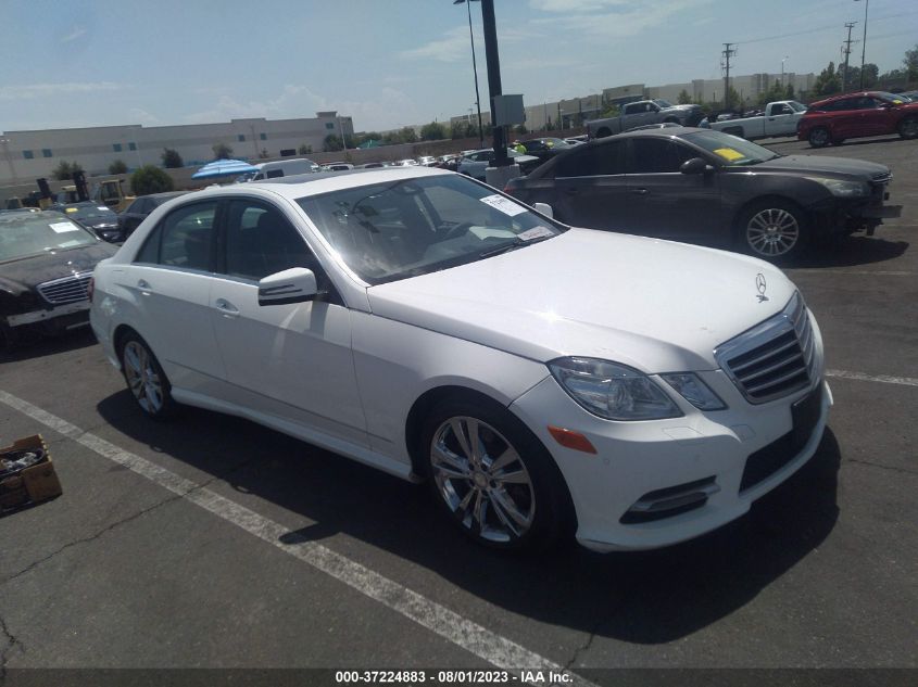 2013 MERCEDES-BENZ E-CLASS E 350 LUXURY - WDDHF5KB7DA746755