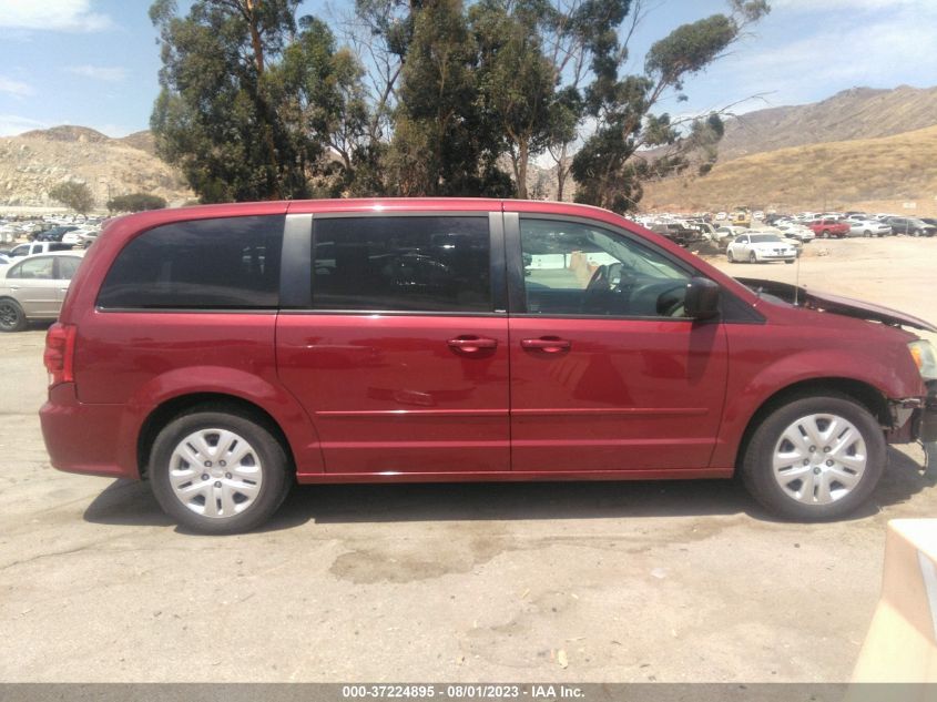 2014 DODGE GRAND CARAVAN SE - 2C4RDGBG3ER190257