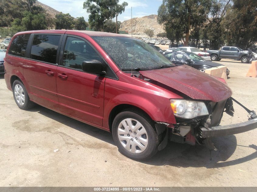 2014 DODGE GRAND CARAVAN SE - 2C4RDGBG3ER190257