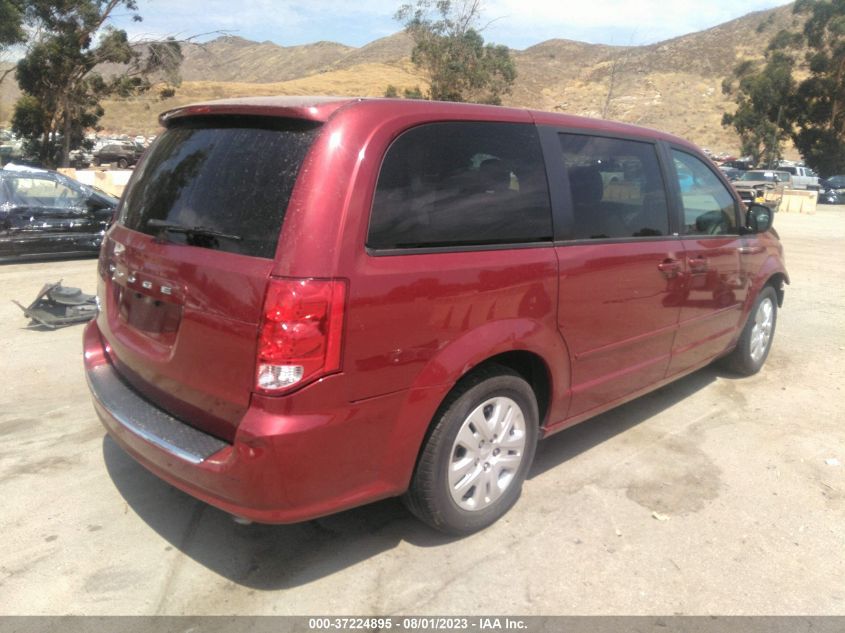 2014 DODGE GRAND CARAVAN SE - 2C4RDGBG3ER190257