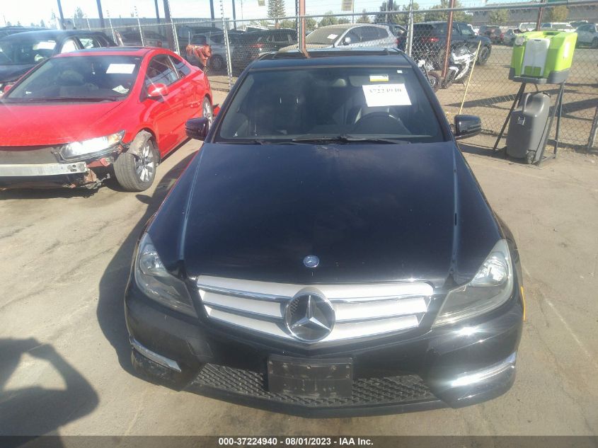 2013 MERCEDES-BENZ C-CLASS C 250 - WDDGF4HB7DA744050