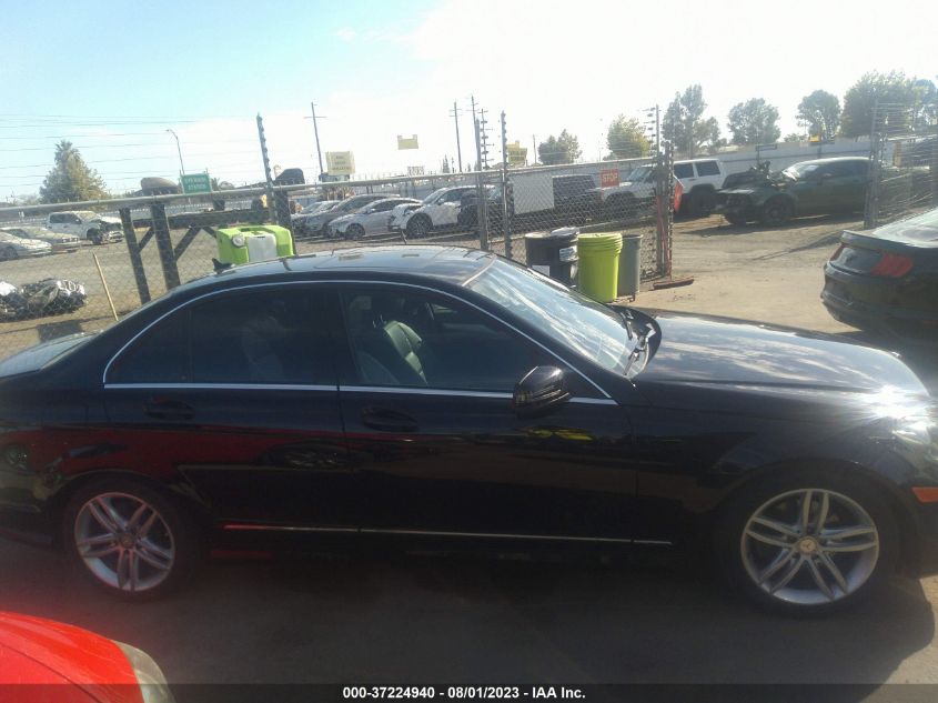 2013 MERCEDES-BENZ C-CLASS C 250 - WDDGF4HB7DA744050
