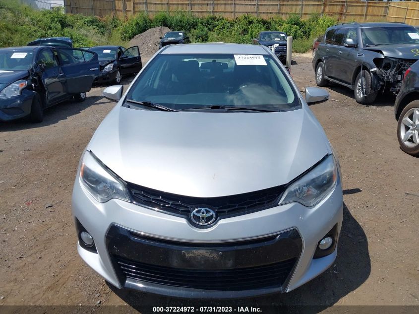 2016 TOYOTA COROLLA S - 5YFBURHE0GP480512