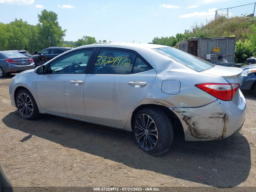 2016 TOYOTA COROLLA S - 5YFBURHE0GP480512
