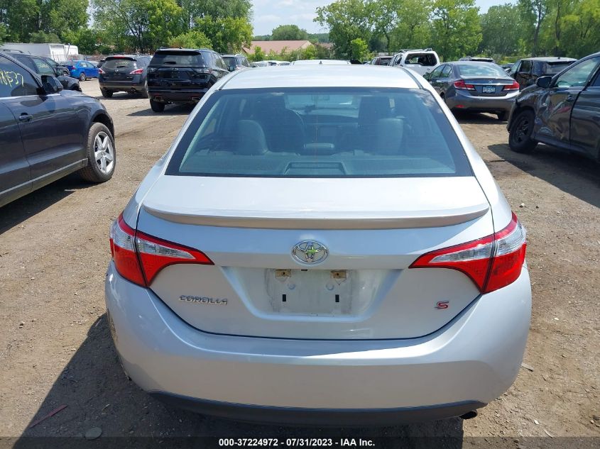 2016 TOYOTA COROLLA S - 5YFBURHE0GP480512