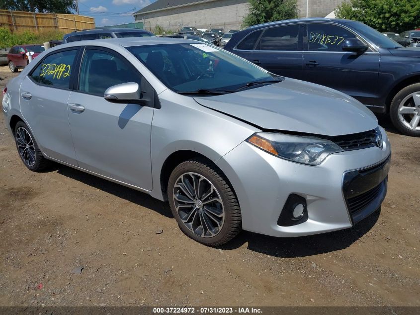 2016 TOYOTA COROLLA S - 5YFBURHE0GP480512