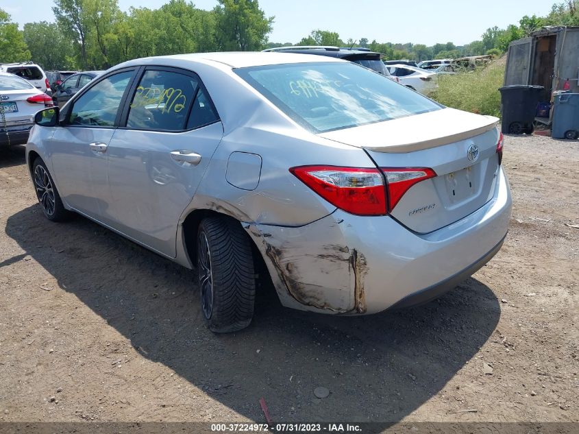 2016 TOYOTA COROLLA S - 5YFBURHE0GP480512