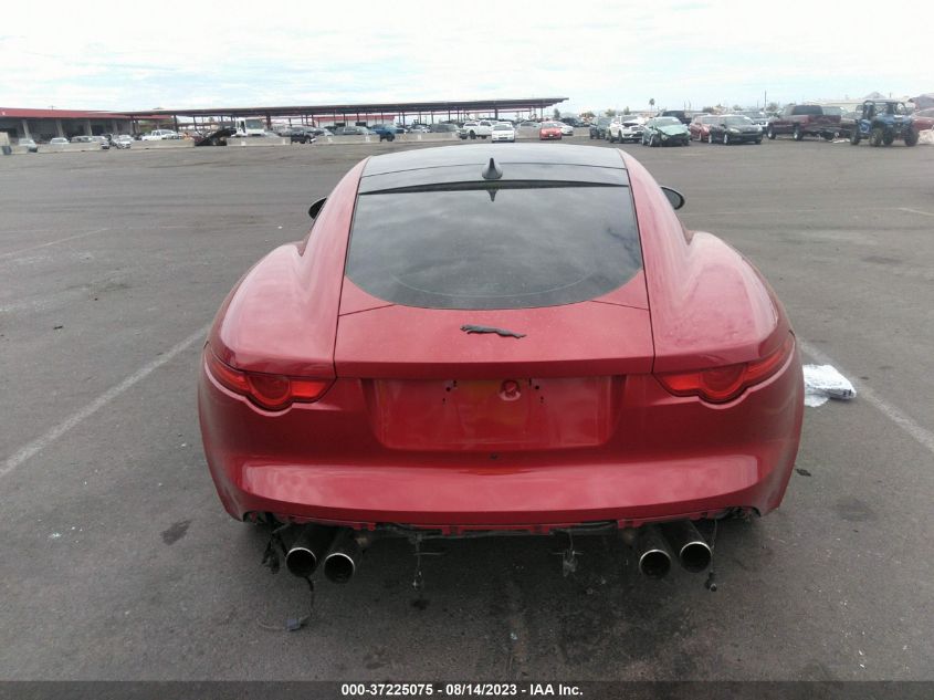 2016 JAGUAR F-TYPE R SAJWJ6DL3GMK29758