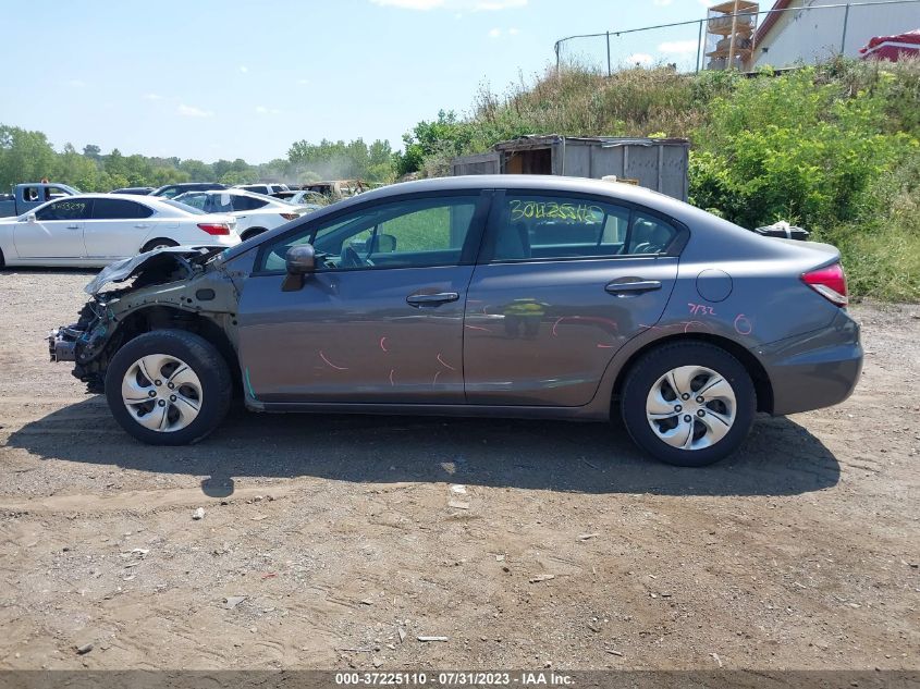 2014 HONDA CIVIC SEDAN LX - 19XFB2F54EE029566