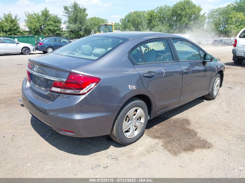 2014 HONDA CIVIC SEDAN LX - 19XFB2F54EE029566