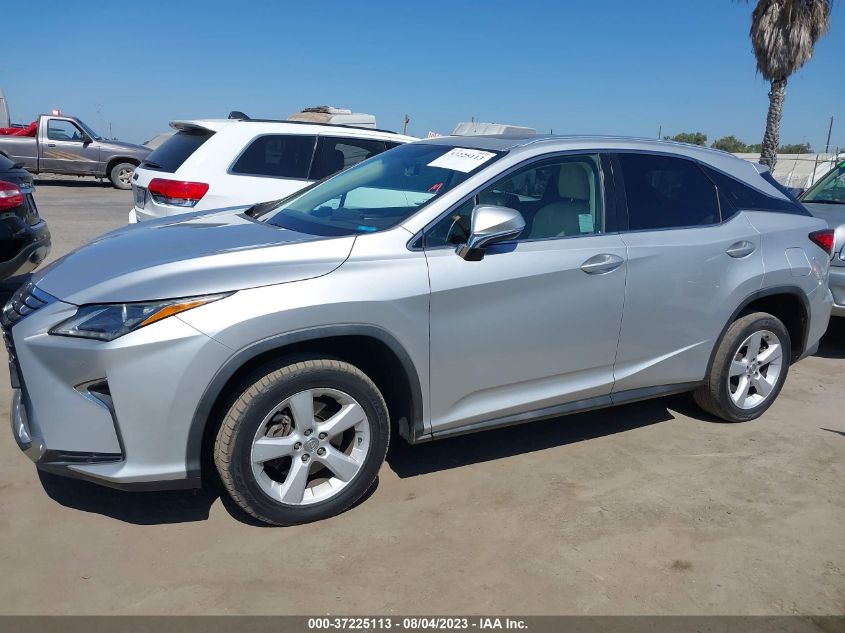 2016 LEXUS RX 350 - 2T2ZZMCA4GC007683