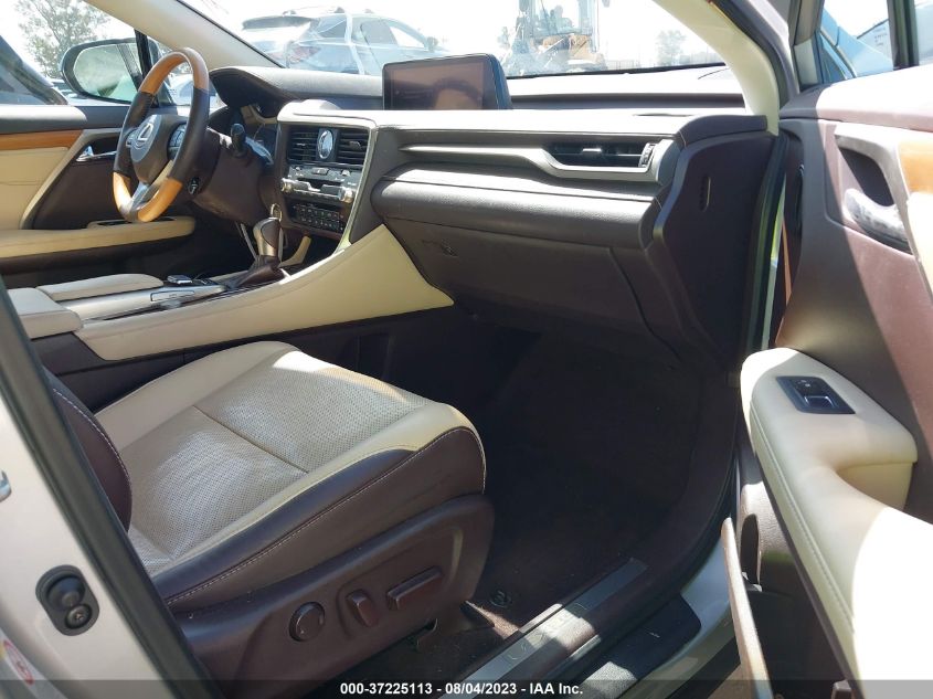 2016 LEXUS RX 350 - 2T2ZZMCA4GC007683