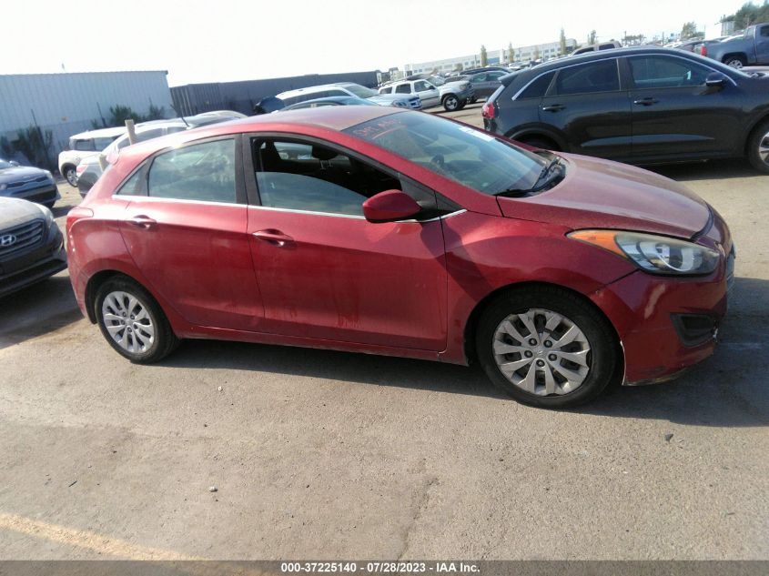 2017 HYUNDAI ELANTRA GT - KMHD35LH2HU353816