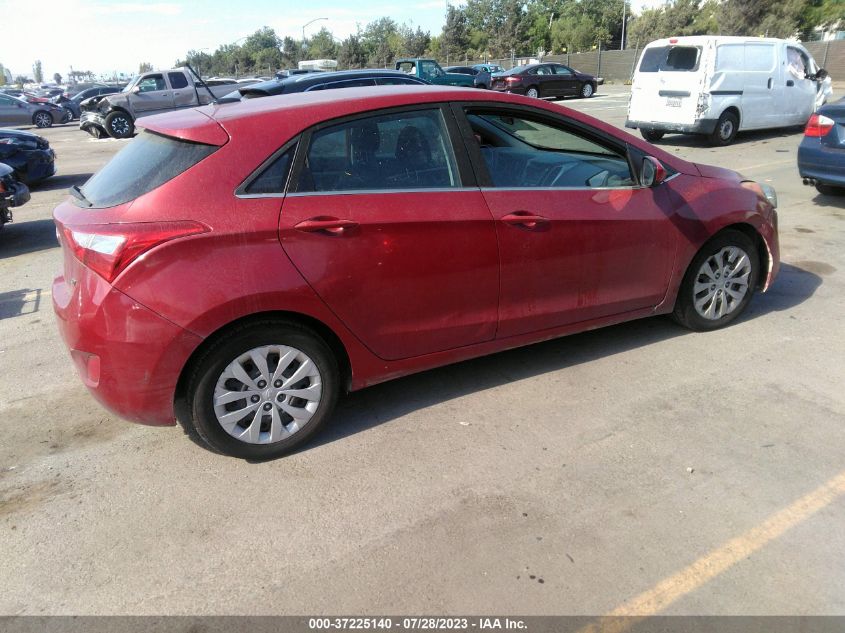 2017 HYUNDAI ELANTRA GT - KMHD35LH2HU353816
