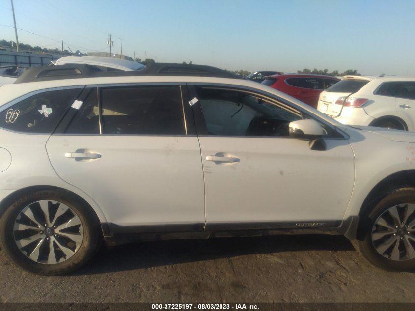 2016 SUBARU OUTBACK 2.5I LIMITED - 4S4BSBJC1G3240377