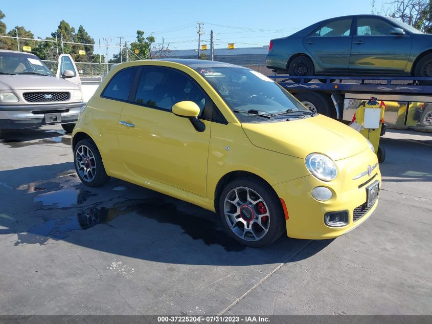 2013 FIAT 500 SPORT - 3C3CFFBR9DT544701