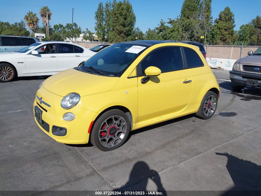 2013 FIAT 500 SPORT - 3C3CFFBR9DT544701