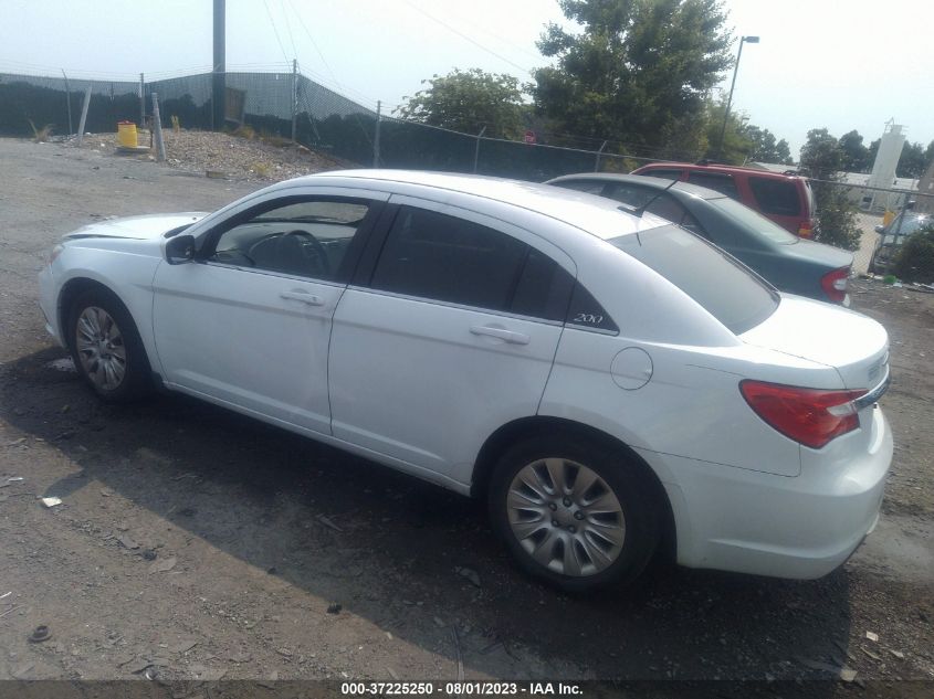 2013 CHRYSLER 200 LX - 1C3CCBAB6DN689913