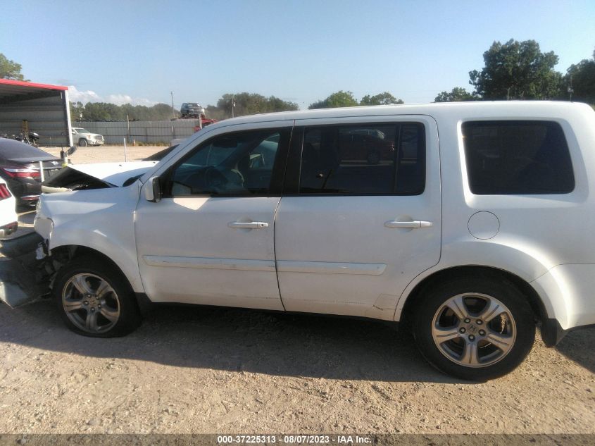 2013 HONDA PILOT EX-L - 5FNYF3H5XDB027829