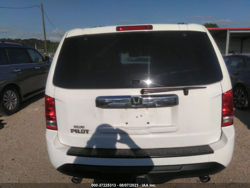 2013 HONDA PILOT EX-L - 5FNYF3H5XDB027829