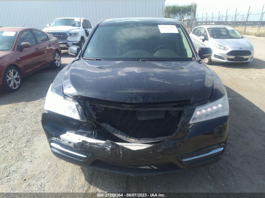 2016 ACURA MDX - 5FRYD3H29GB021082
