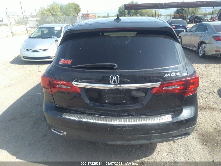 2016 ACURA MDX - 5FRYD3H29GB021082
