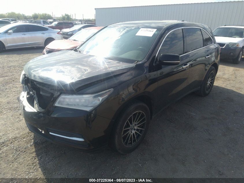2016 ACURA MDX - 5FRYD3H29GB021082
