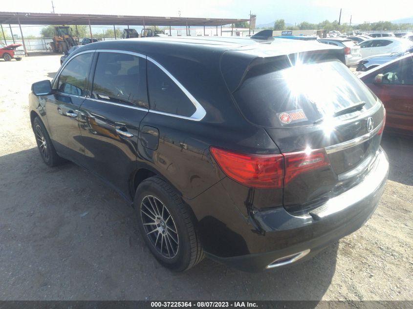 2016 ACURA MDX - 5FRYD3H29GB021082