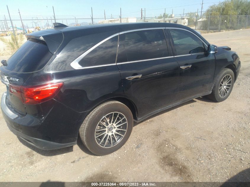 2016 ACURA MDX - 5FRYD3H29GB021082