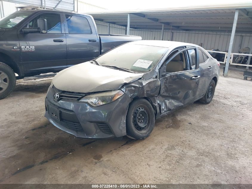 2014 TOYOTA COROLLA L/LE/LE PLS/PRM/S/S PLS - 5YFBURHE5EP020291