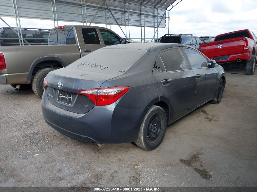 2014 TOYOTA COROLLA L/LE/LE PLS/PRM/S/S PLS - 5YFBURHE5EP020291