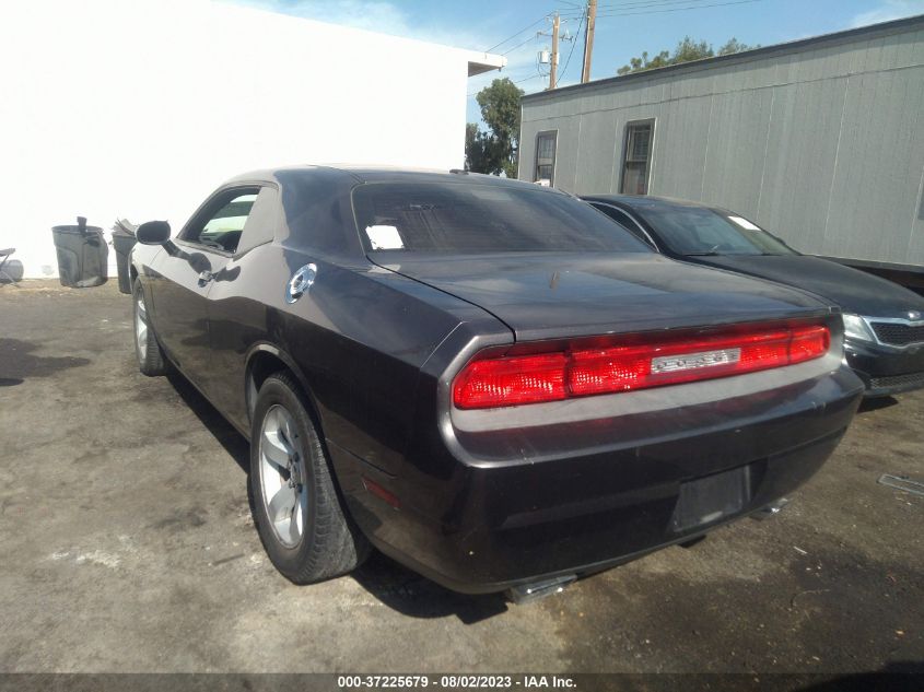 2013 DODGE CHALLENGER SXT - 2C3CDYAG9DH679526