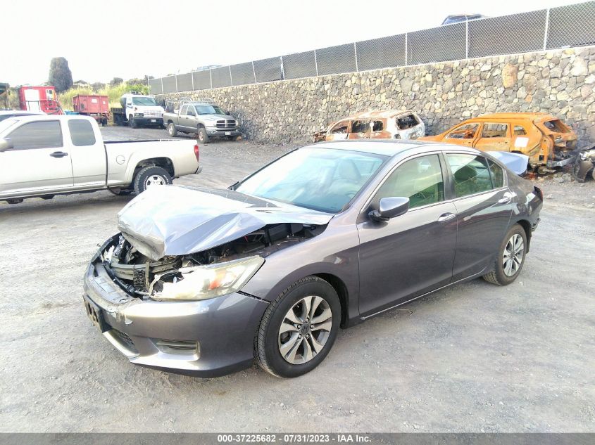 2014 HONDA ACCORD SEDAN LX - 1HGCR2F32EA037344