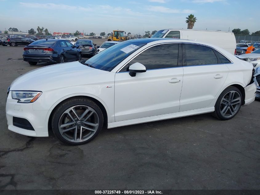 2017 AUDI A3 SEDAN PREMIUM PLUS - WAUGUGFF5H1028127
