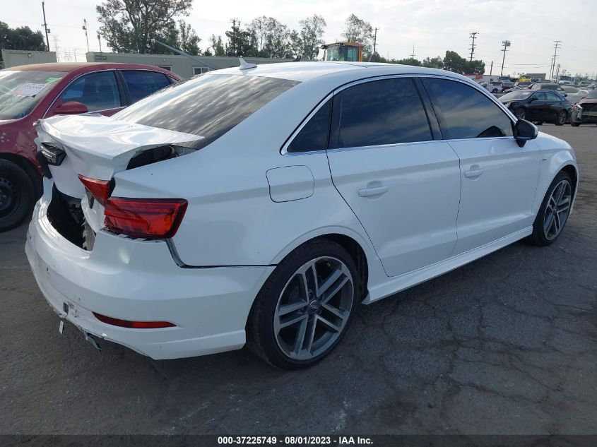 2017 AUDI A3 SEDAN PREMIUM PLUS - WAUGUGFF5H1028127