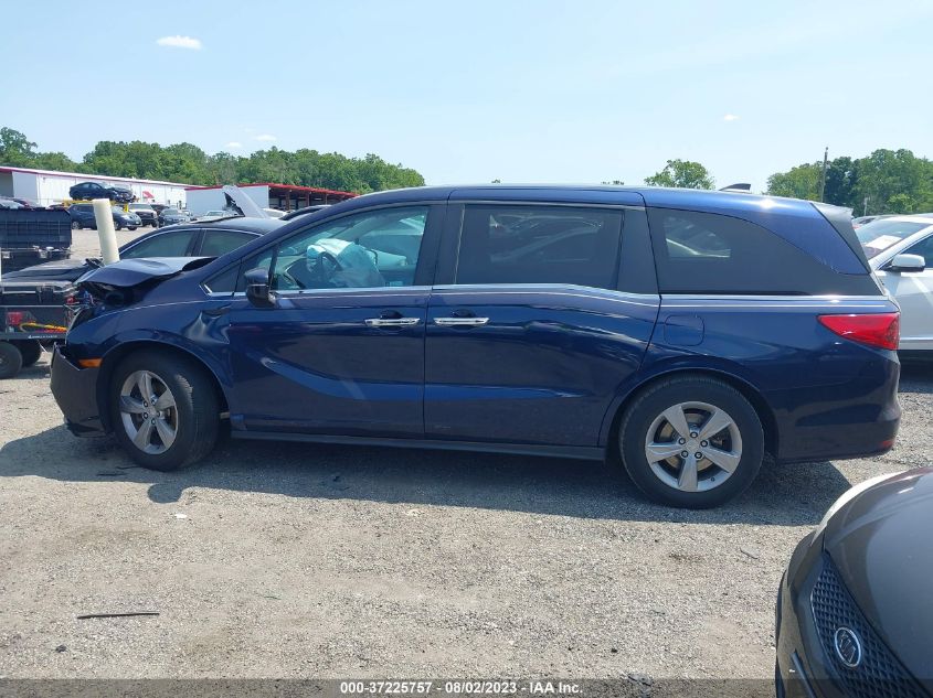 2018 HONDA ODYSSEY EX-L - 5FNRL6H76JB079874