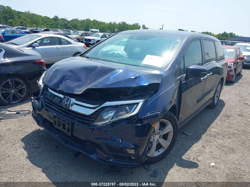 2018 HONDA ODYSSEY EX-L - 5FNRL6H76JB079874