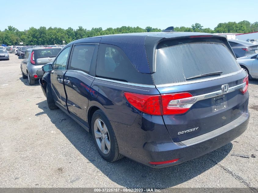 2018 HONDA ODYSSEY EX-L - 5FNRL6H76JB079874