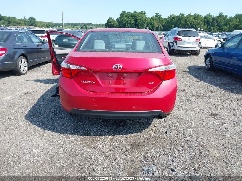 2014 TOYOTA COROLLA L/LE/S/S PLUS/LE PLUS - 2T1BURHE1EC209309