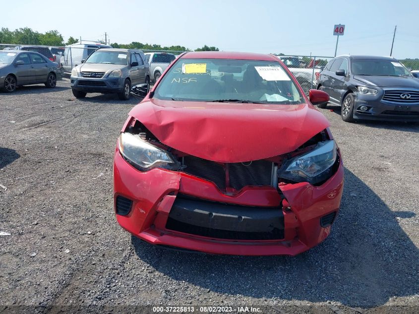 2014 TOYOTA COROLLA L/LE/S/S PLUS/LE PLUS - 2T1BURHE1EC209309