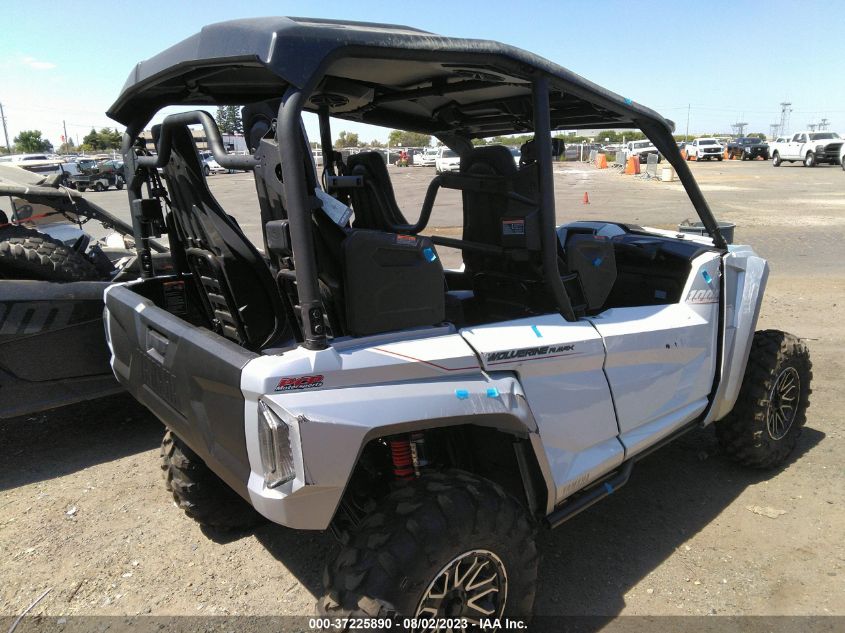 2022 YAMAHA YXE1000 5Y4AN39Y7NA106728