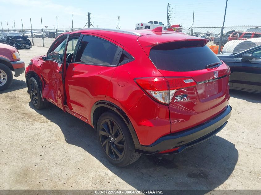 2022 HONDA HR-V SPORT - 3CZRU5H19NM724662