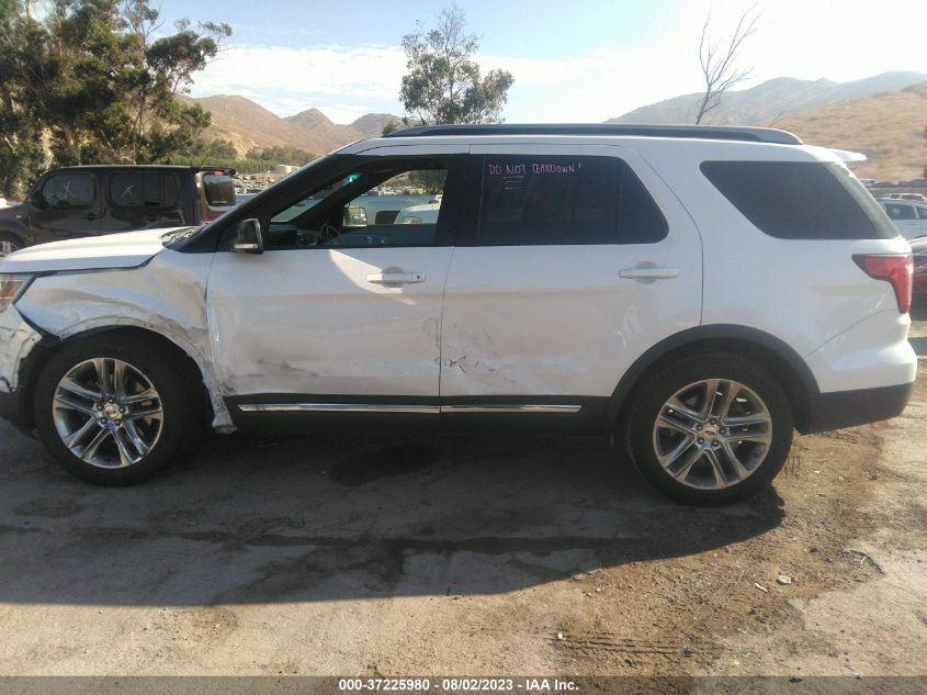 2017 FORD EXPLORER XLT - 1FM5K7D82HGB39148