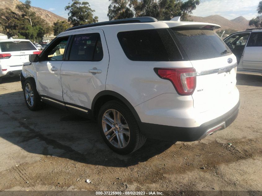 2017 FORD EXPLORER XLT - 1FM5K7D82HGB39148