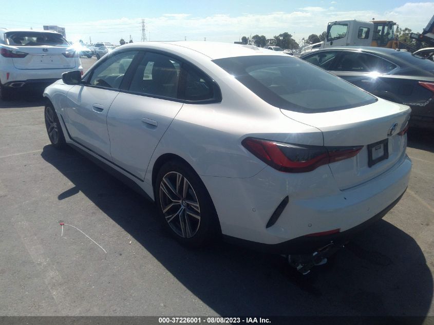 2022 BMW 4 SERIES 430I - WBA63AV00NFM92787