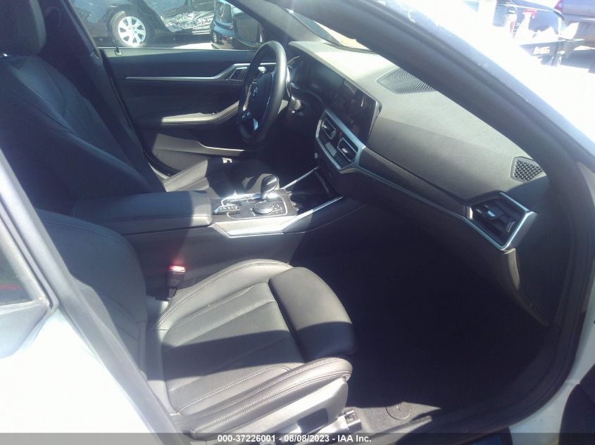 2022 BMW 4 SERIES 430I - WBA63AV00NFM92787