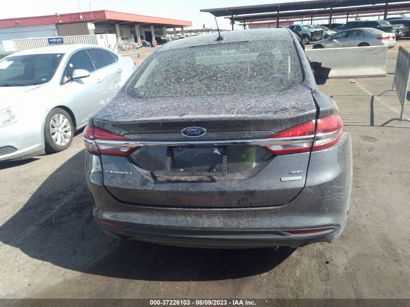 2018 FORD FUSION SE - 3FA6P0HD1JR264350