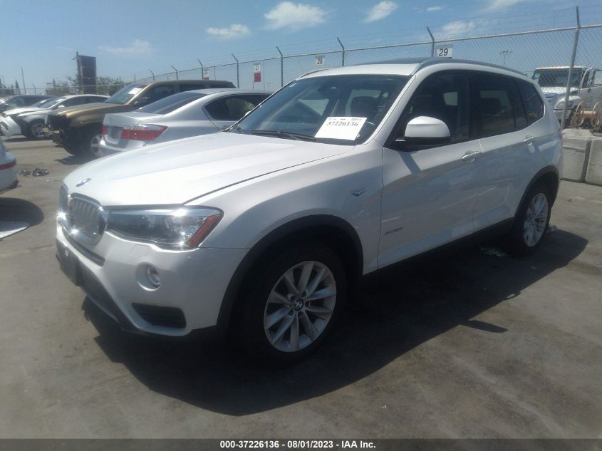 2017 BMW X3 SDRIVE28I - 5UXWZ7C39H0V92071