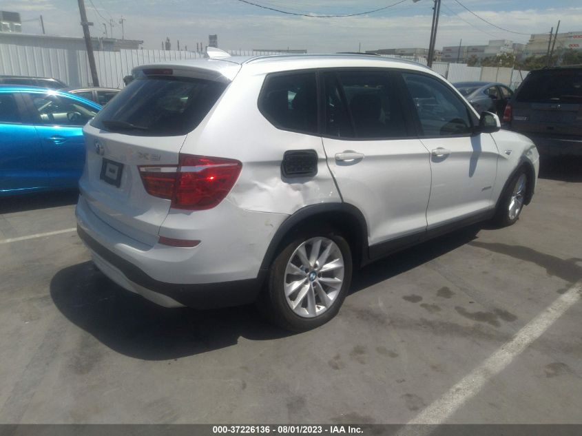 2017 BMW X3 SDRIVE28I - 5UXWZ7C39H0V92071